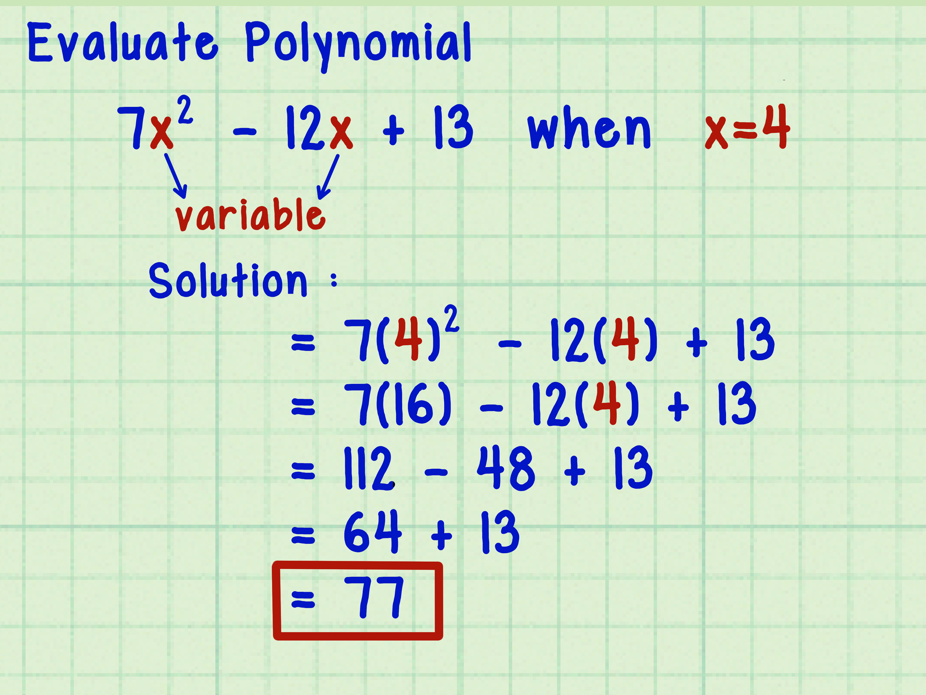 How to Evaluate an Algebraic Expression: 10 Steps