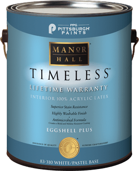 Manor Hall Timeless Interior Eggshell Plus 100% Acrylic Latex