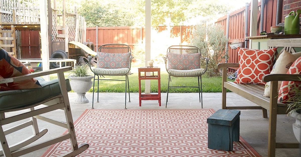 How to Make Over Your Messy Patio on a Budget