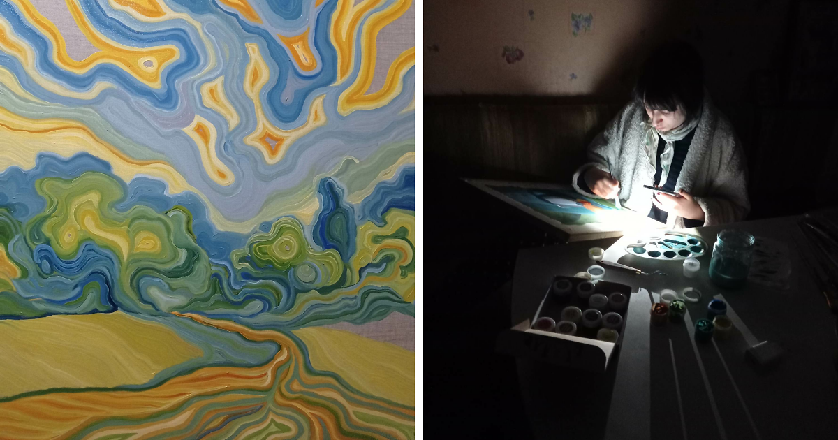 This Is How We Paint While In Ukraine In December 2022