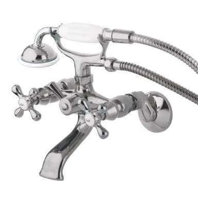 Kingston Brass Ks265c Clawfoot Tub Wall Mount Faucet