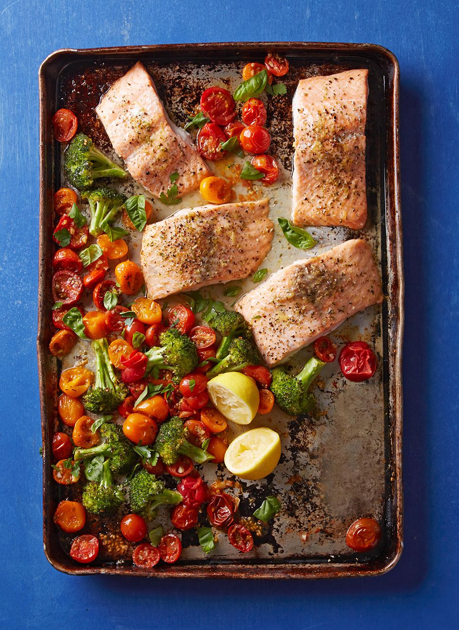 Roasted Salmon and Broccoli Recipe