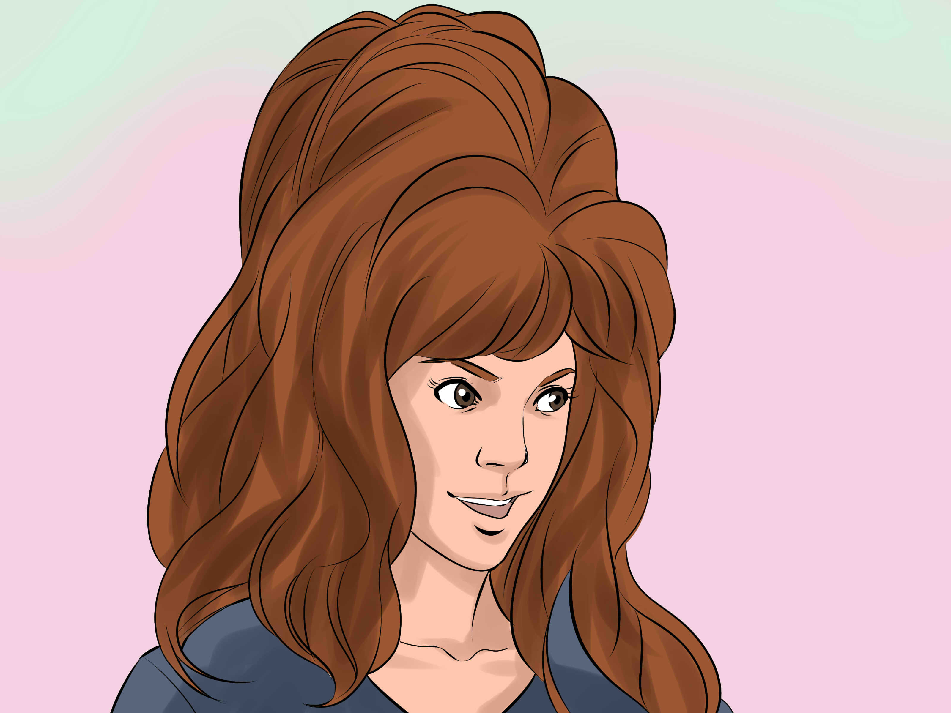 3 Ways to Do 70s Hair