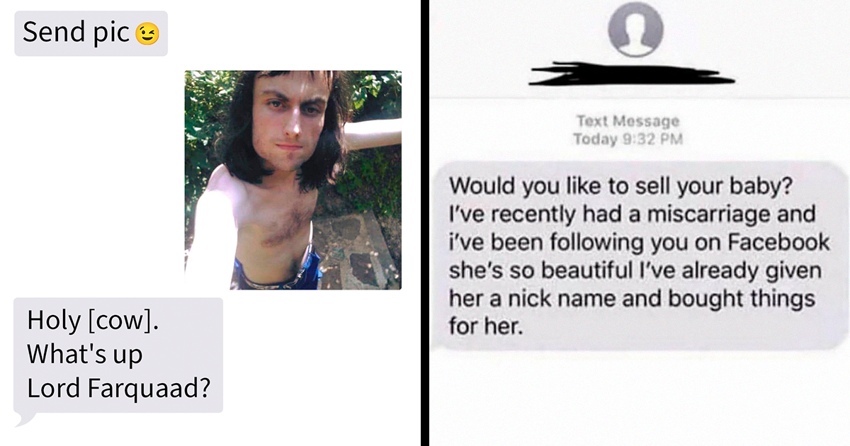 “I’m Sorry, What?”: This Instagram Account Collects “Texts With Threatening Auras”, And Here Are 35 Of The Most Hair-Raising Ones